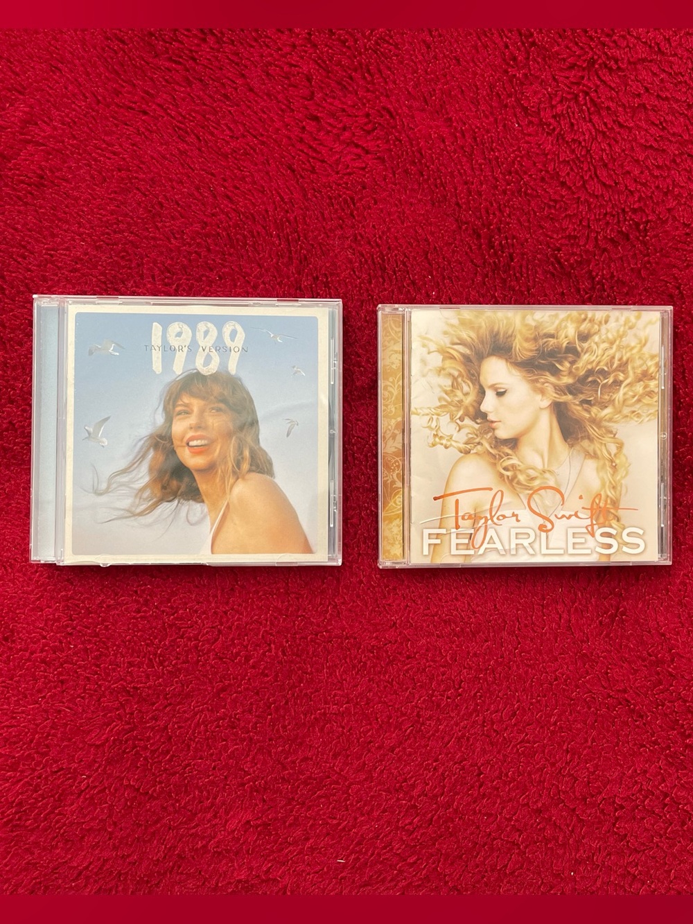 Taylor Swift 1989 TV CD & Fearless CD